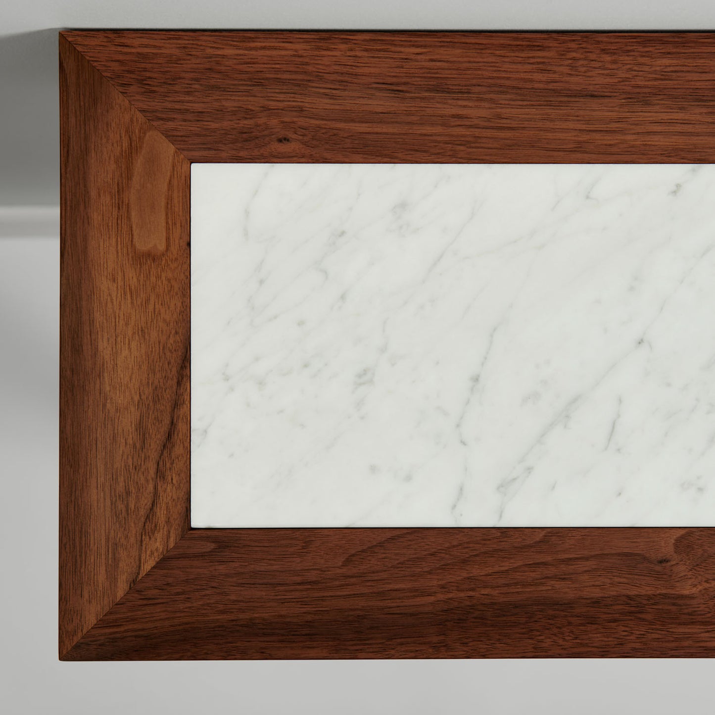 Reeded console table